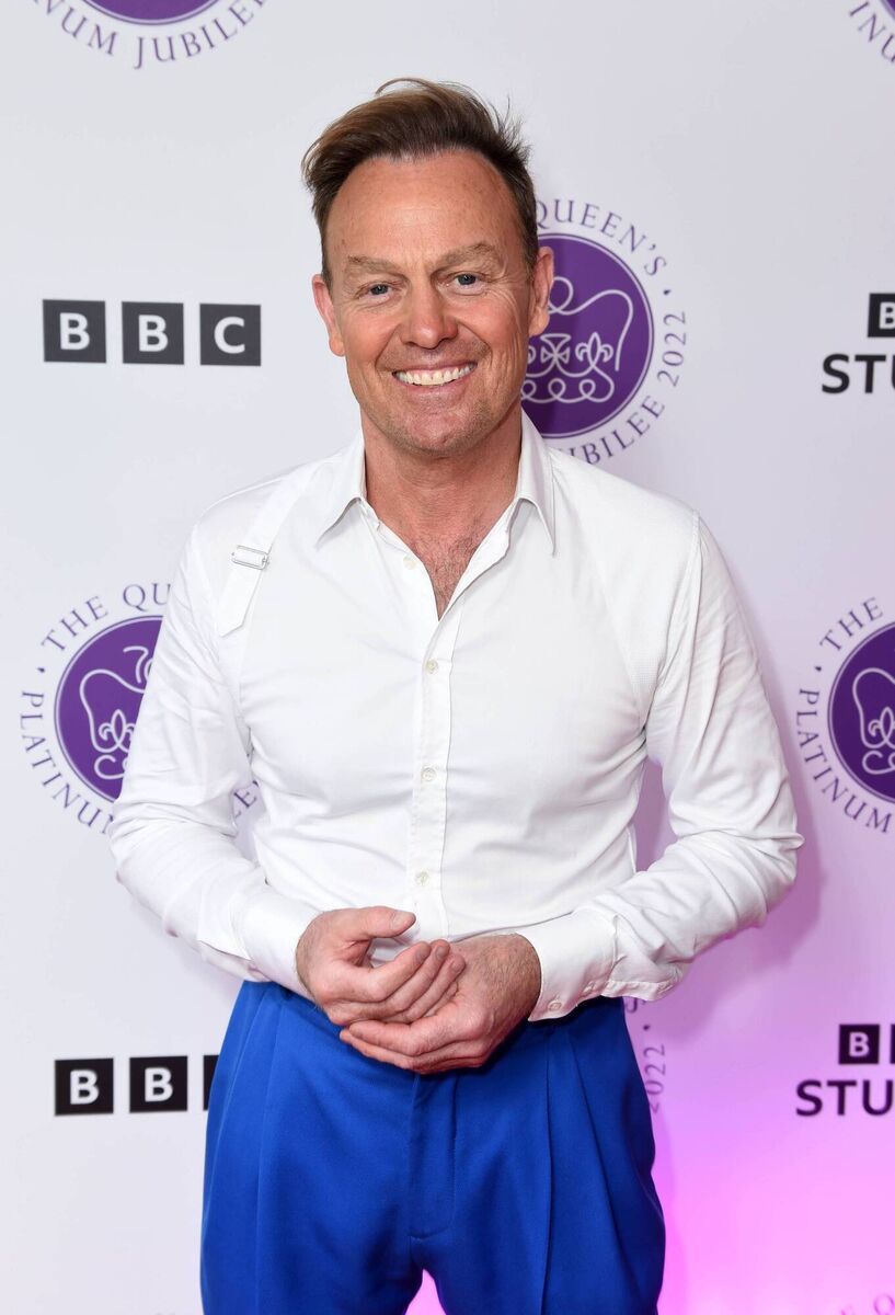 Jason Donovan at the BBC's Platinum Party at the Palace. Jason Donovan at the BBC's Platinum Party at the Palace.