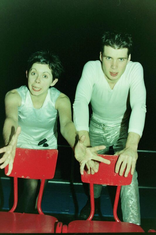 Cillian Murphy and Eileen Walsh in 1996 around the premiere run of Disco Pigs. The Enda Walsh play was produced by Corcadorca. Picture: Irish Examiner Archive Cillian Murphy and Eileen Walsh in 1996 around the premiere run of Disco Pigs. The Enda Walsh play was produced by Corcadorca. Picture: Irish Examiner Archive