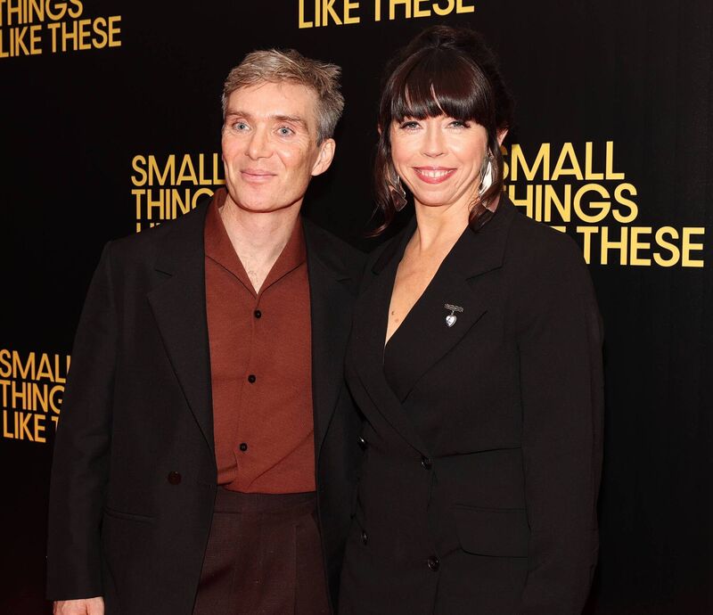 Cillian Murphy and Eileen Walsh pictured at the Irish Premiere of Small Things Like These at The Light House Cinema, Dublin. Cillian Murphy and Eileen Walsh pictured at the Irish Premiere of Small Things Like These at The Light House Cinema, Dublin.