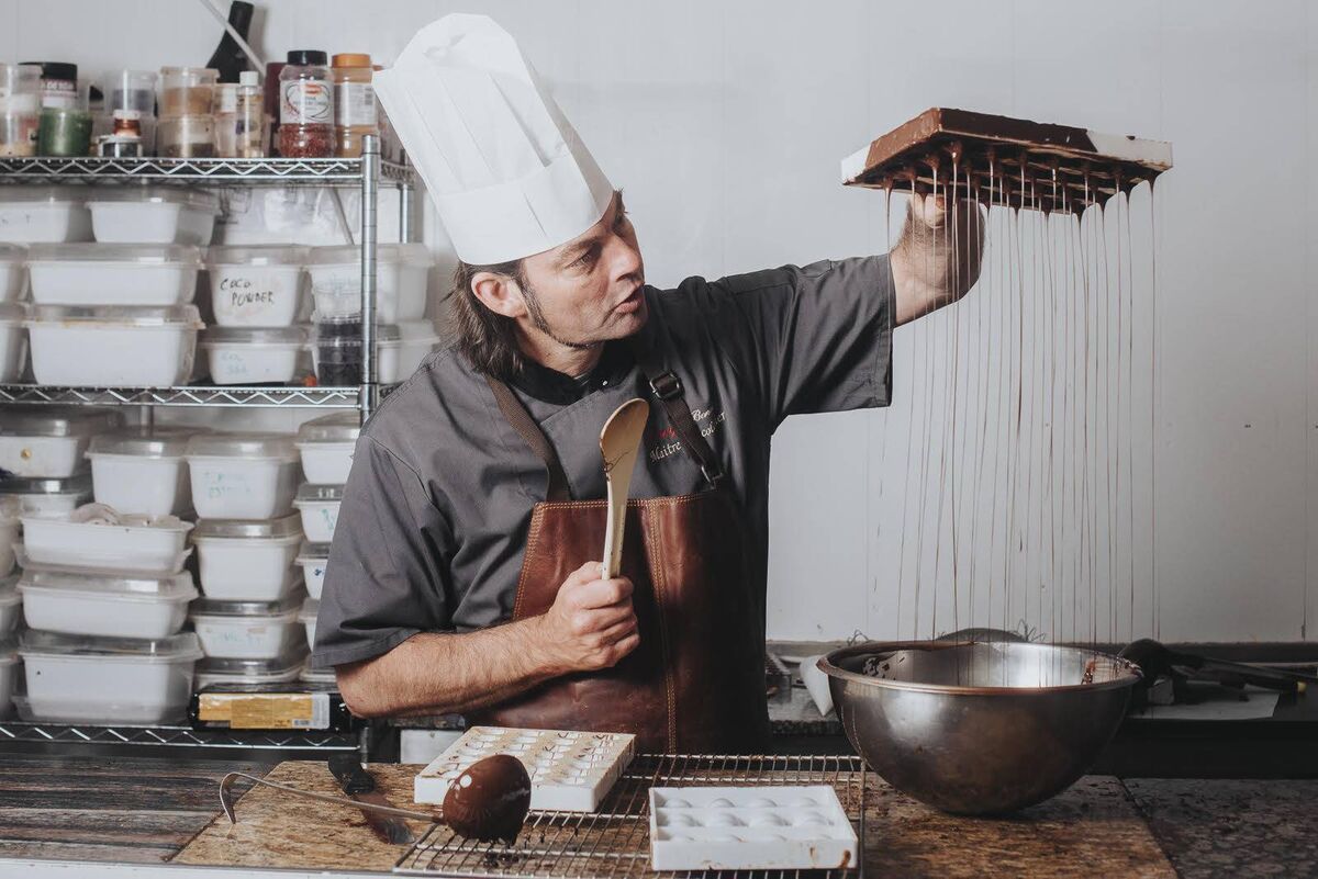 Benoit Lorge: “I encourage people to go for quality rather than quantity. If the price of chocolate goes up, it does not affect the mass-produced chocolate as much because manufacturers substitute expensive cocoa with other cheaper ingredients that are not as healthy."