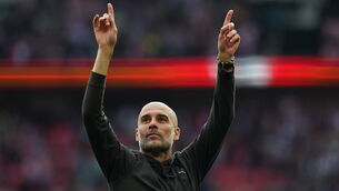 <p>Manchester City manager Pep Guardiola is up for the cup (PA)</p>