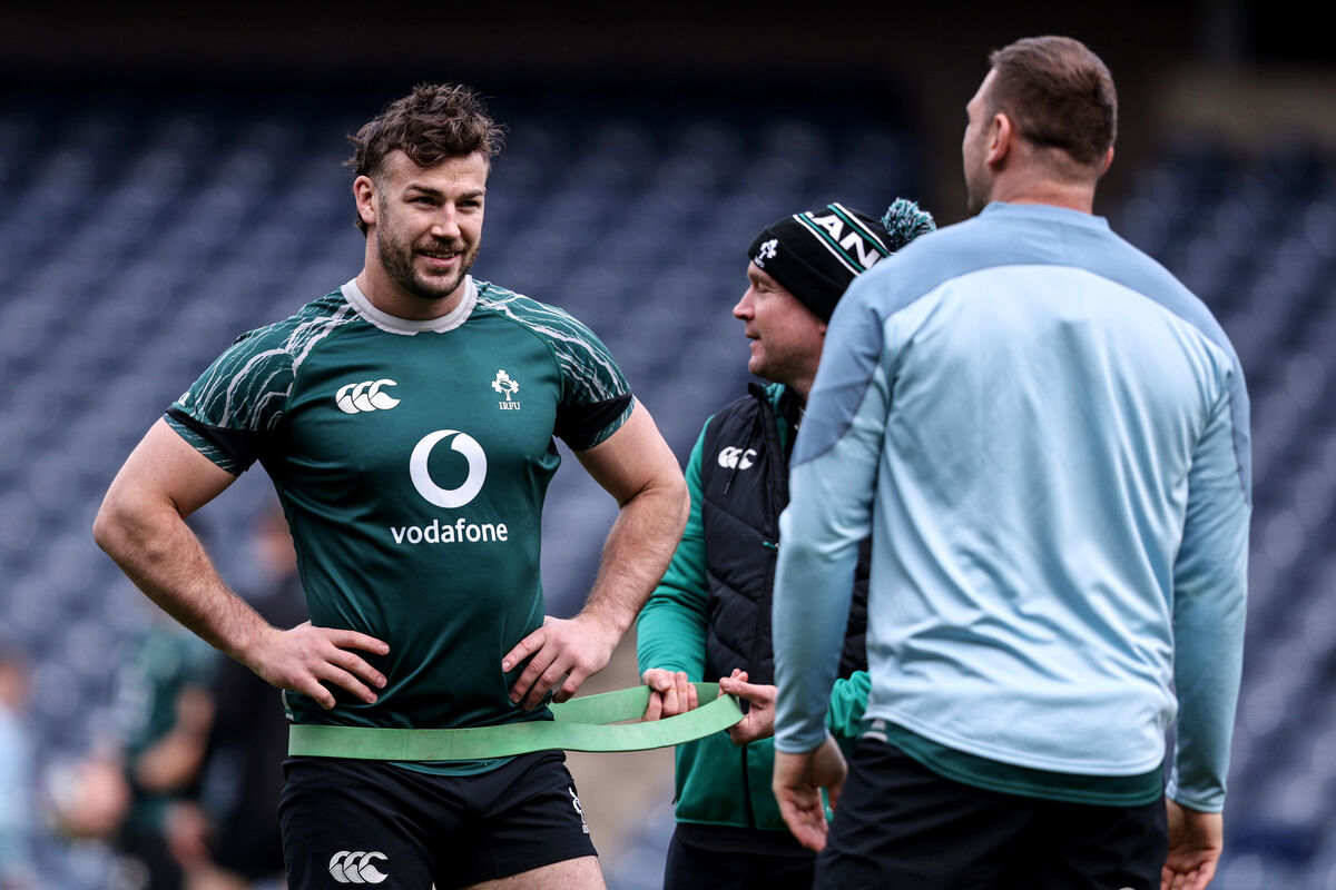 Ireland's Caelan Doris. Pic: Ben Brady/Inpho Ireland's Caelan Doris. Pic: Ben Brady/Inpho