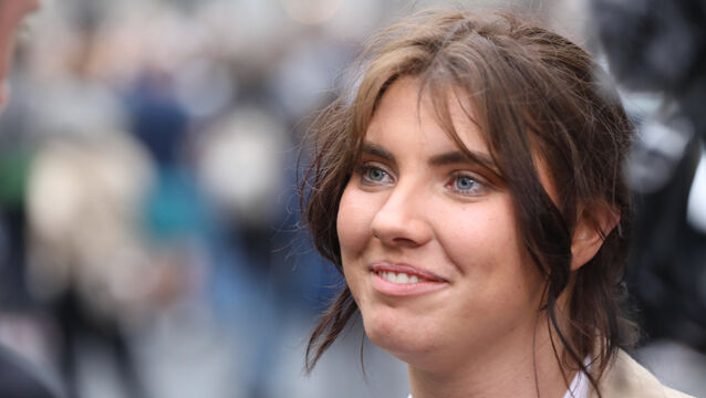 Natasha O'Brien speaks to the media on the street outside the Dail. Picture: Sasko Lazarov/ © RollingNews.ie <p>Natasha O'Brien speaks to the media on the street outside the Dail. Picture: Sasko Lazarov/ © RollingNews.ie</p>