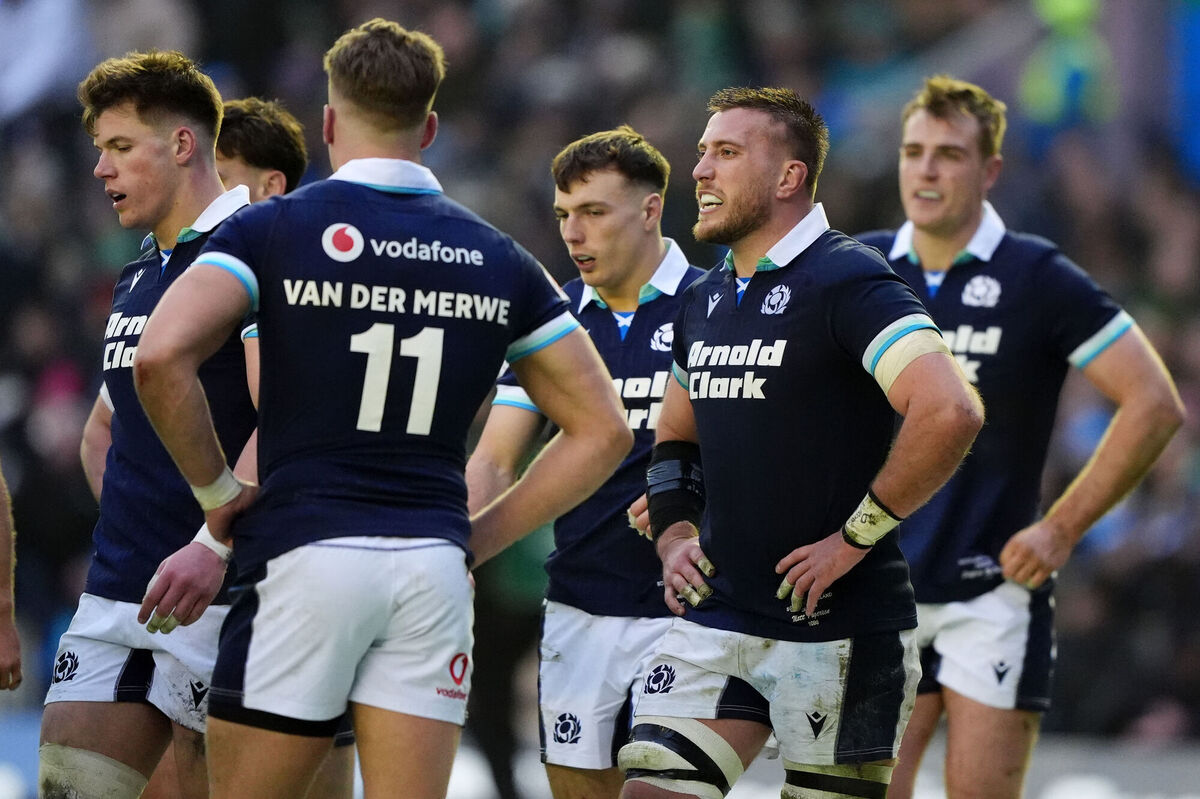 SLIPPING AWAY: The Scottish mood right now... Andrew Milligan/PA Wire.