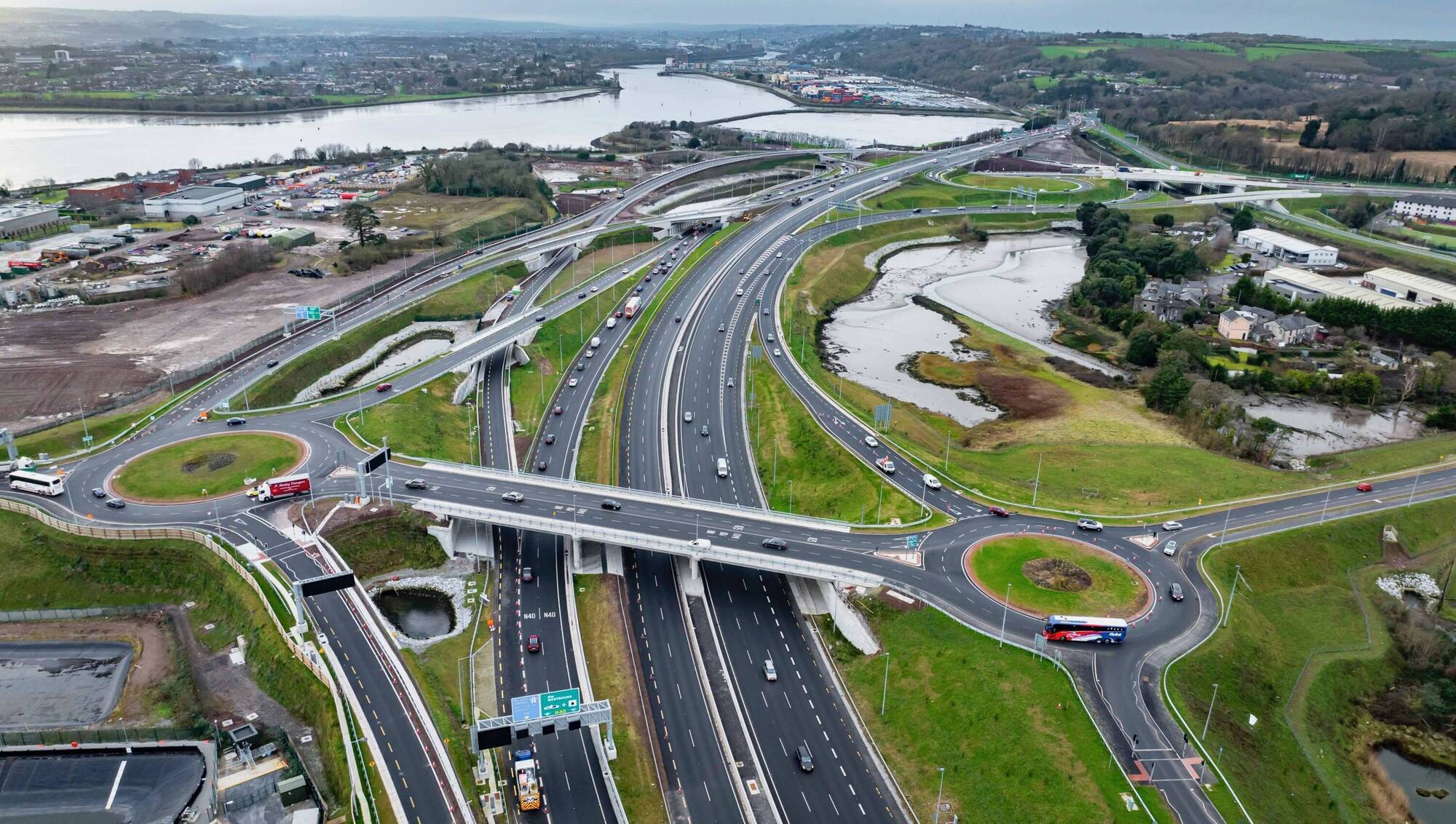Has the Dunkettle interchange upgrade worked? Traffic data shows mixed results
