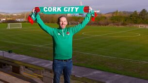 <p>Dermot Usher, Cork City FC's new owner, says he wants companies to be able to support the club and get something back in return.</p>