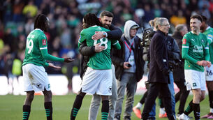 <p>Plymouth have been drawn away to Manchester City after celebrating a famous win over Liverpool. Pic: Adam Davy/PA</p>