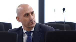 Luis Rubiales said he admits the kiss was a mistake (Chema Moya, via AP)