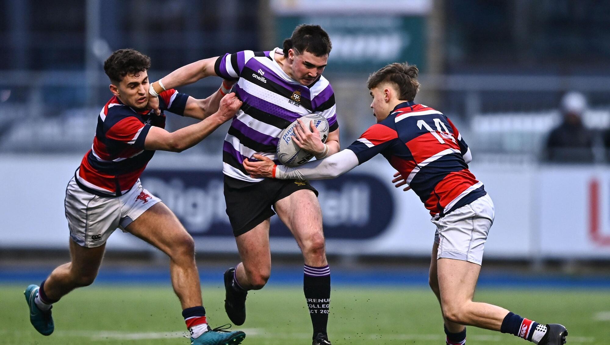 Four-try Terenure progress to Leinster Schools Senior Cup semis with routine win against Wesley
