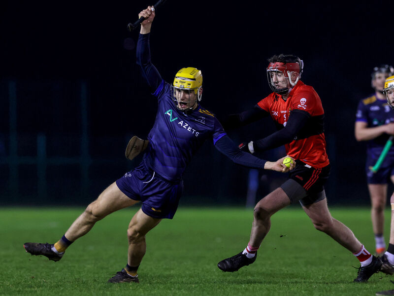 UCC’s Ethan Twomey and Donal Shirley of DCU. Pic Credit ©INPHO/Lorraine O’Sullivan