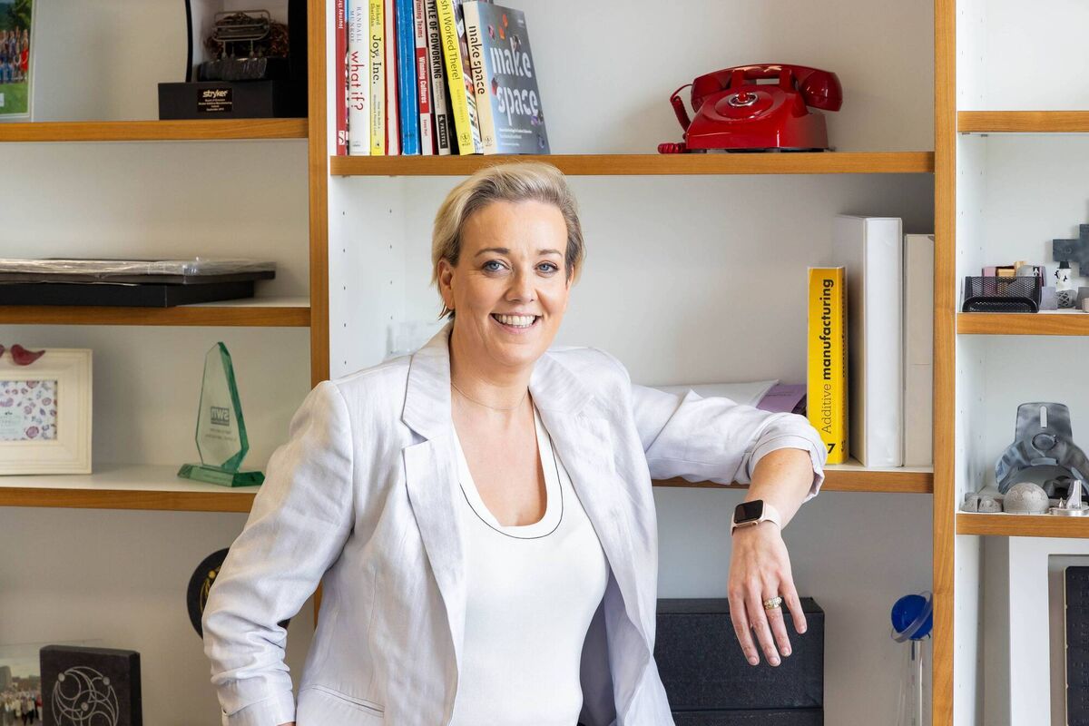 Mag O’Keeffe, VP, Global Additive Technologies at Stryker. Picture: Michael O'Sullivan /OSM Photo