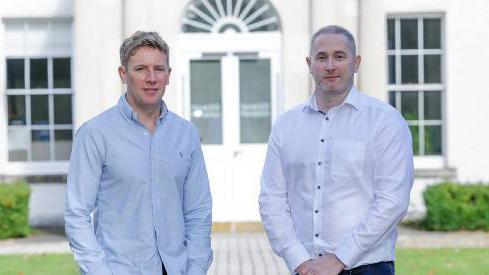 Wrksense founders Andrew Connolly, CEO, Ruaidhrí McDonnell, CTO.