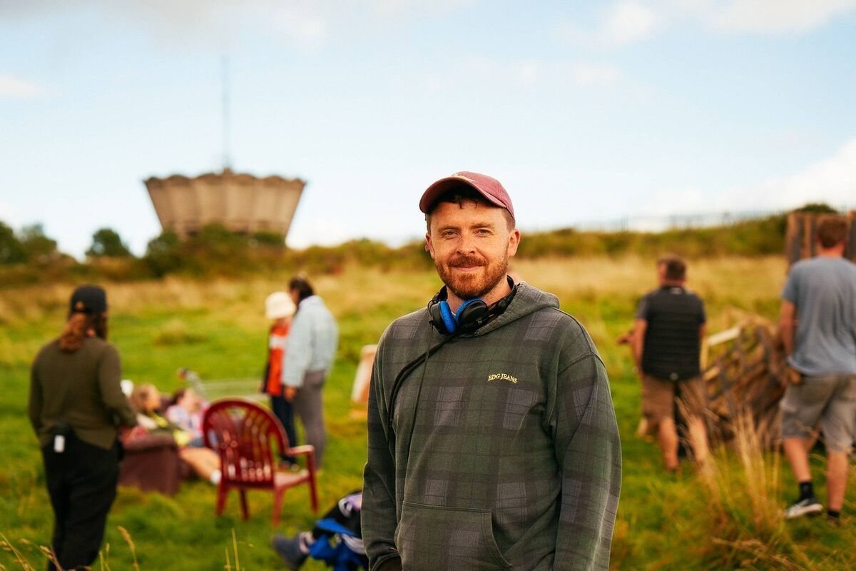 Director Brendan Canty on the set of Christy: 'I cannot wait to bring this story to the world and to celebrate with everyone. It’s been a long time coming.'