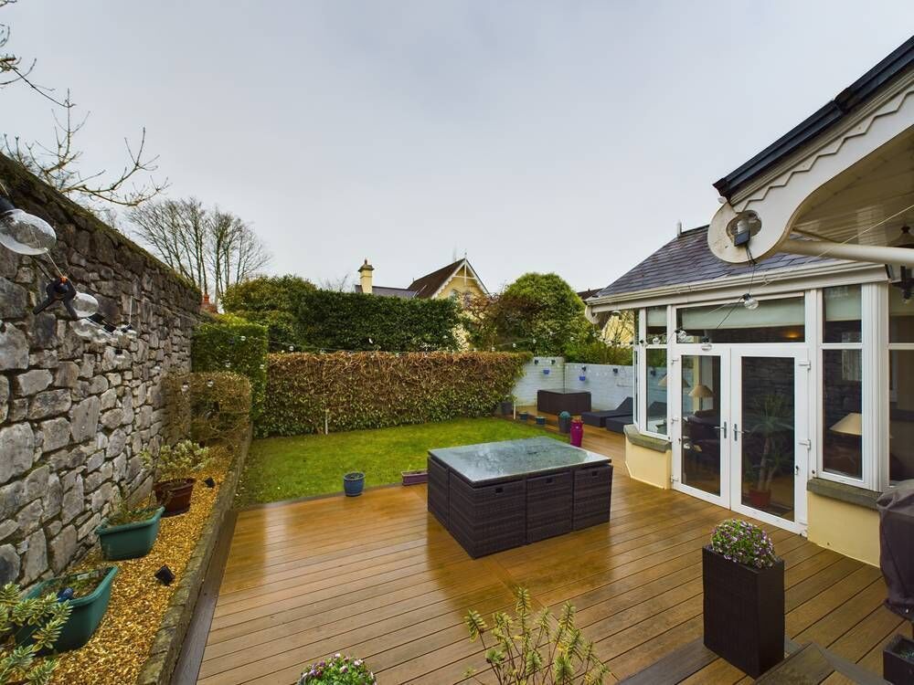 17 Lindville Ballintemple, with the old boundary wall visible 17 Lindville Ballintemple, with the old boundary wall visible