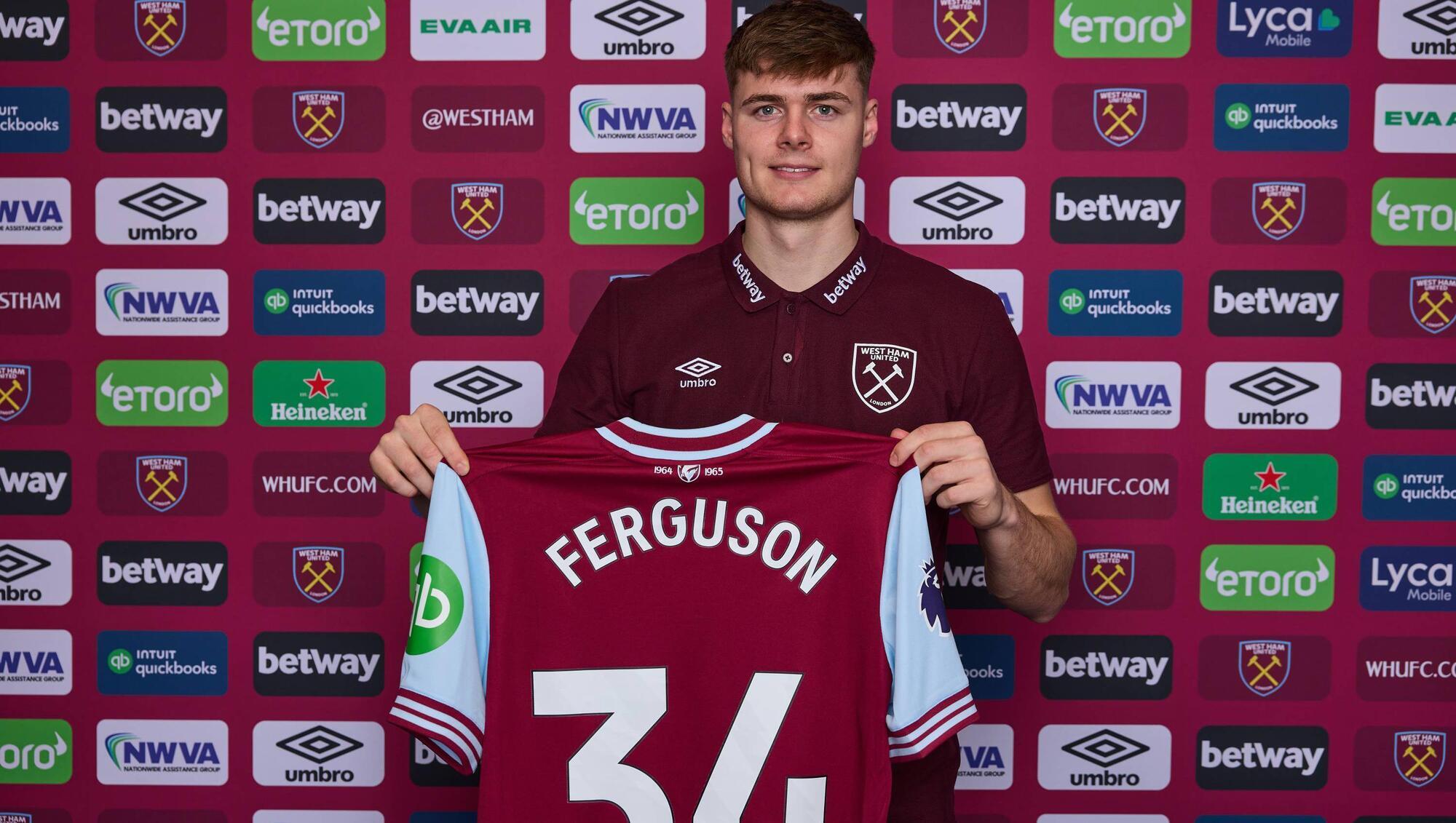 Evan Ferguson set to make West Ham debut against Brentford 