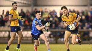 <p>OLD RULES: The Sigerson Cup final between DCU and UCD is the last major adult game to be played under the old rules. Pic: Piaras Ó Mídheach/Sportsfile</p>