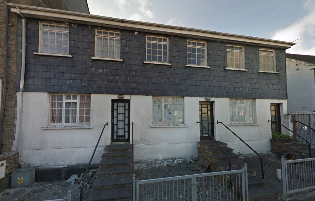 What the terrace used to look like