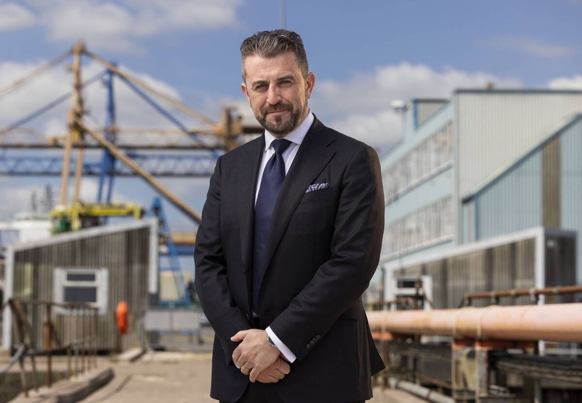 Port of Cork Company chief commercial officer, Conor Mowlds. Picture: Cathal Noonan Port of Cork Company chief commercial officer, Conor Mowlds. Picture: Cathal Noonan