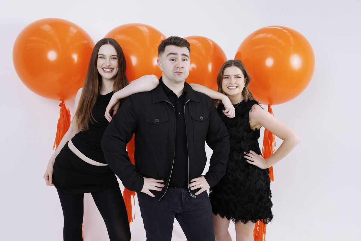 Roz Purcell, Carl Mullan, and Aisling Bonner. Picture: Andres Poveda. Roz Purcell, Carl Mullan, and Aisling Bonner. Picture: Andres Poveda.