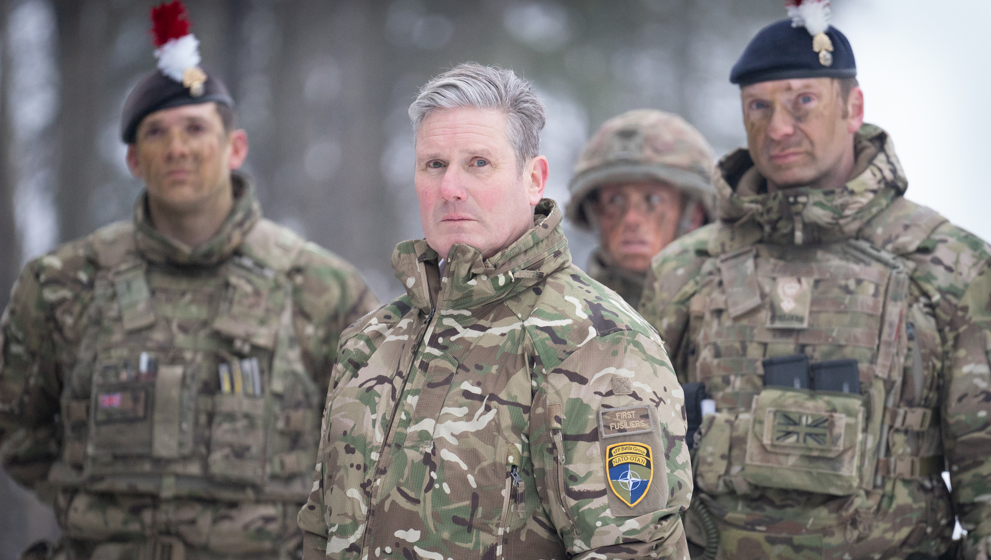 Keir Starmer prepared to put troops into Ukraine to safeguard peace