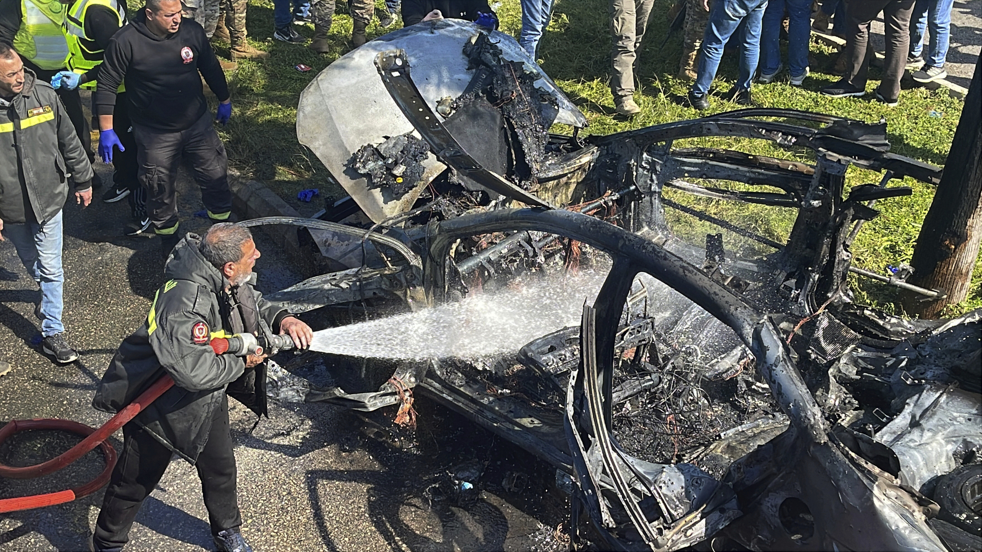 Israel says drone strike kills Hamas’ military chief in Lebanon