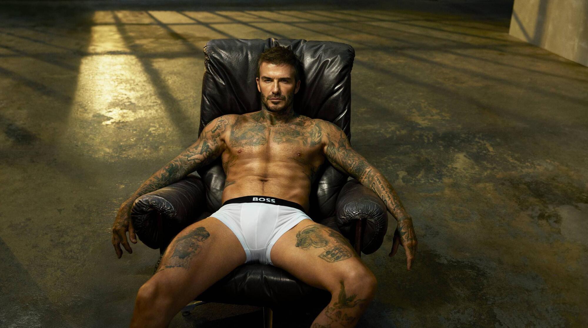 David Beckham's midlife underwear modelling highlights benefits of exercise as men age