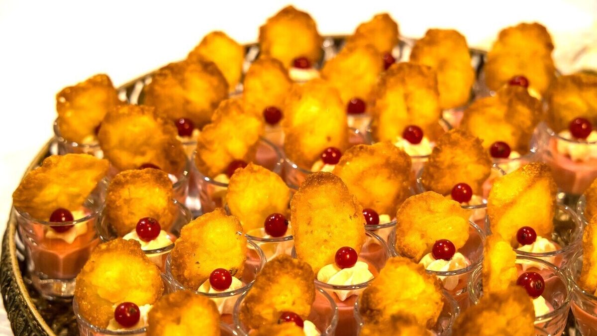 Mary Jo's Redcurrant Panna Cotta