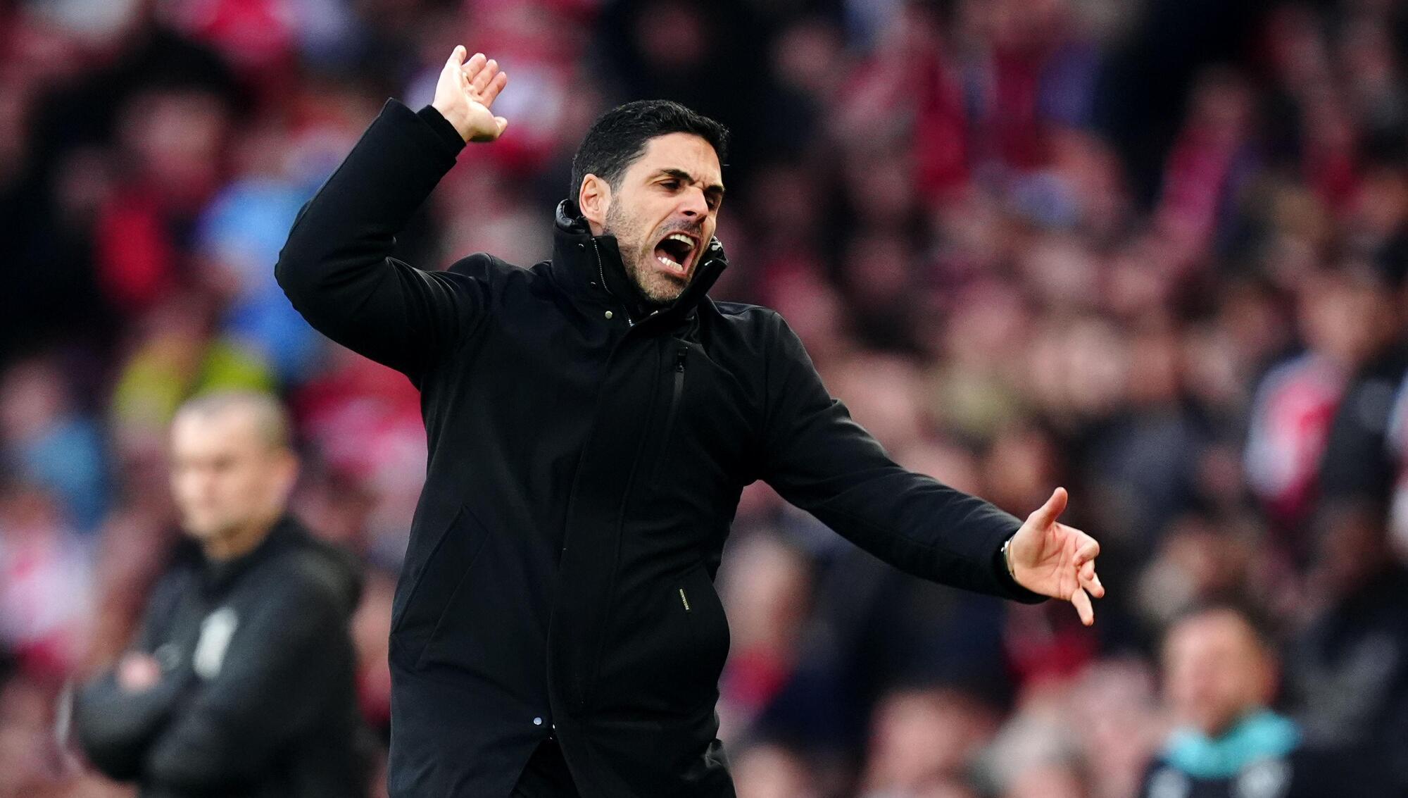 'It's not in our hands' — Arteta irate as Arsenal bottle chance to ...