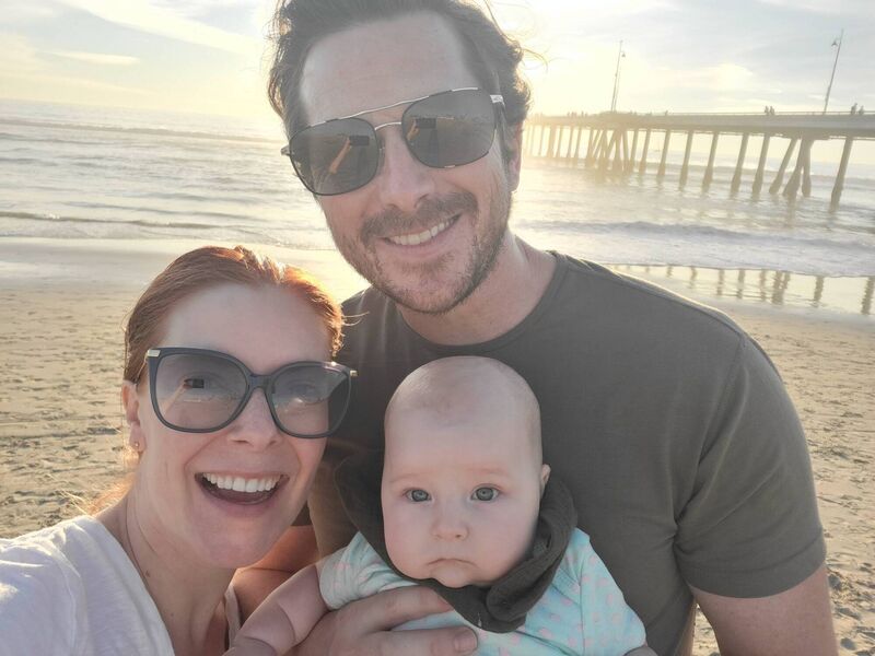 Actress Jenn McGuirk from Dublin is eight months pregnant and lives in LA with her partner Mat Raney and 15-month old daughter Elowen McGuirk. Actress Jenn McGuirk from Dublin is eight months pregnant and lives in LA with her partner Mat Raney and 15-month old daughter Elowen McGuirk.