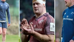 <p>NEW CONTRACTS: Fionn Gibbons, John Ryan and Fineen Wycherley pen new contracts with Munster. </p>