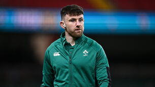 <p>Hugo Keenan had the weekend off as Ireland defeated Wales in the Six Nations. Pic: Ben McShane/Sportsfile</p>