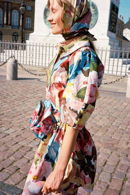 ‘Loves Me, Loves Me Not’ mini shirt dress, Stine Goya, €220 ‘Loves Me, Loves Me Not’ mini shirt dress, Stine Goya, €220