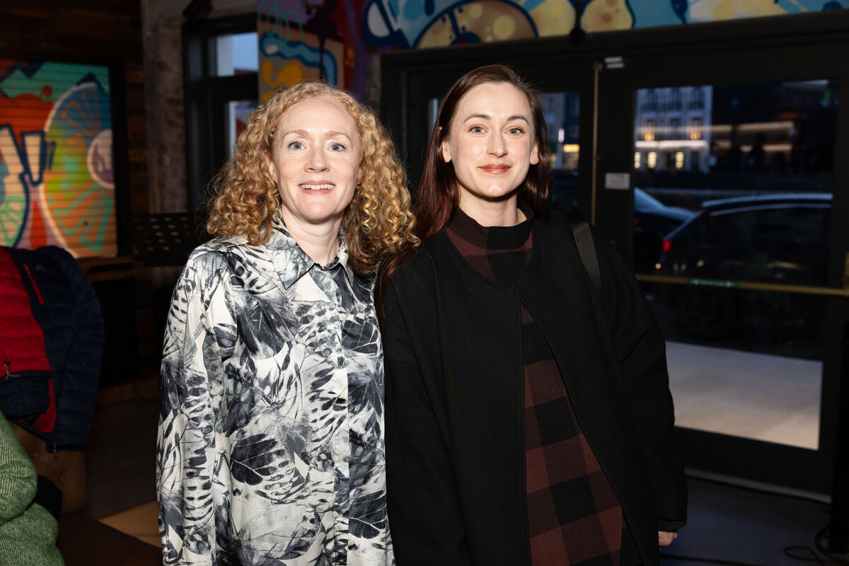 Sineád McKenna and Emily Terndrup at The Moxy Hotel for the Everyman launch. Sineád McKenna and Emily Terndrup at The Moxy Hotel for the Everyman launch.Â