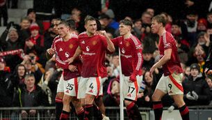 <p>Manchester United's Matthijs de Ligt says the most important phase of United's season is to come</p>