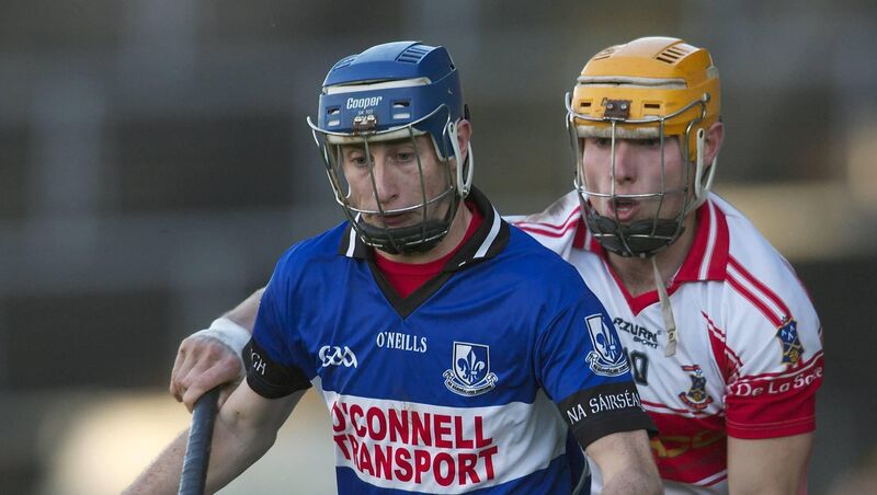 Sarsfields Ray Ryan and De La Salle's Paidi Nevin. Picture: ©INPHO/Neil Danton