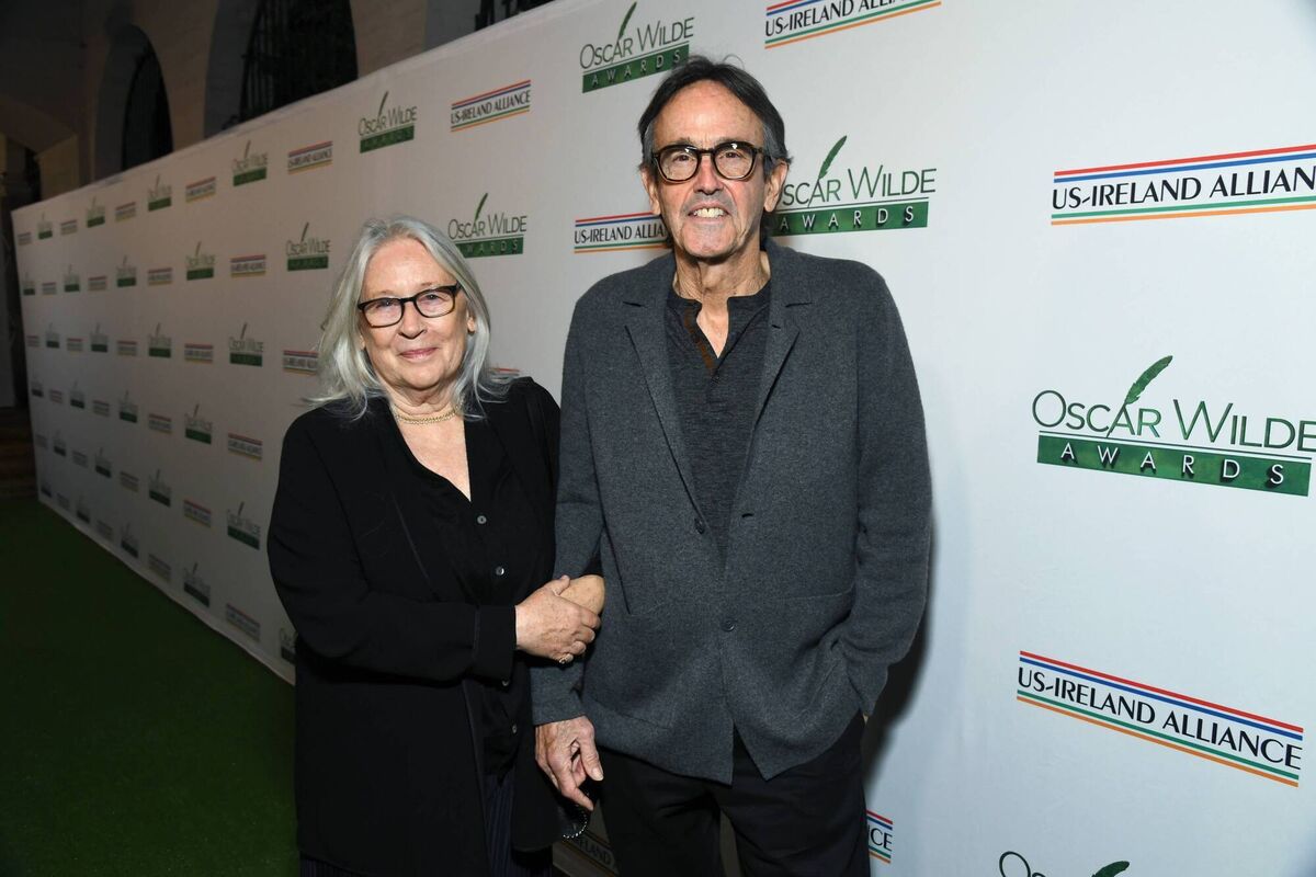 Cathleen Summers and Patrick Crowley attend the US-Ireland Alliance's 19th annual Oscar Wilde Awards. Picture: Alberto E. Rodriguez/Getty Images.