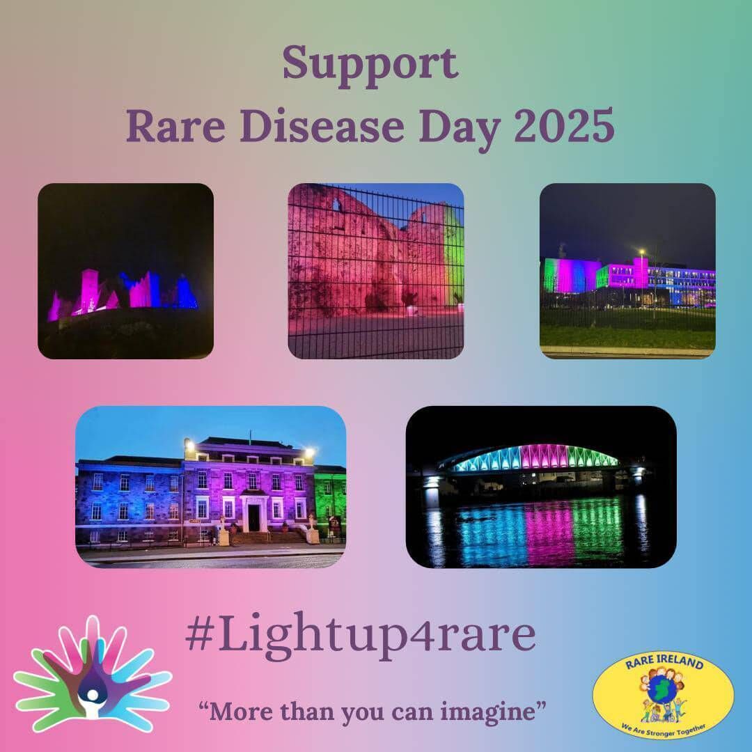There are up to 8,000 described rare diseases. Altogether they affect around 6% of the Irish population, coming to about 300,000 people, according to the Department of Health.