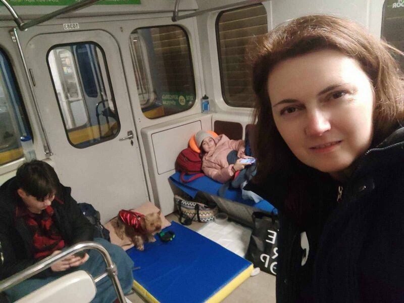 Nika Mirtalibova, now 15, who was sleeping in a metro station Kyiv before fleeing war in the country to come to Ireland in early 2022. Nika Mirtalibova, now 15, who was sleeping in a metro station Kyiv before fleeing war in the country to come to Ireland in early 2022.
