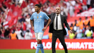 <p>POSSIBLE RETURN: PEP Guardiola believes the current Ballon d’Or holder Rodri could return to his Manchester City side before the end of the Premier League season and, after the ultimately comfortable win over Plymouth, that might even mean an FA Cup final appearance for the Spanish star.</p>