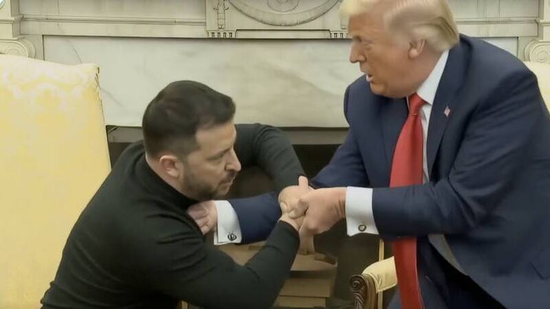 Social media users react to Trump and Zelenskyy's fiery White House exchange Social media users react to Trump and Zelenskyy's fiery White House exchange