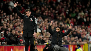<p>"Maybe it's not with me, but our goal as a club, the board is winning the Premier League," said Manchester United manager Ruben Amorim after his side's FA Cup defeat to Fulham. Pic: Martin Rickett/PA Wire.</p>