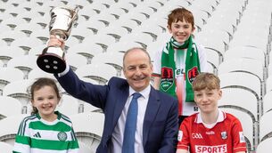 <p>Launching the inaugural Cork Super Cup at SuperValu Páirc Uí Chaoimh are Taoiseach Micheál Martin Aoibhe Jacob, Charlie Corcoran and Michael O’Sullivan. Scottish Premiership leaders Celtic FC will travel to Cork to take on Cork City FC on July 8th, 2025. Tickets go on general sale this Friday via www.corksupercup.com/tickets and Ticketmaster. Photo. Darragh Kane </p>
