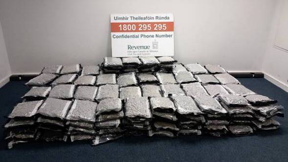 More than €2.6m worth of cannabis seized at Dublin Airport
