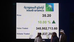 Saudi Arabia’s state-owned oil company Aramco was formally known as the Saudi Arabian Oil Co (Amr Nabil/AP)