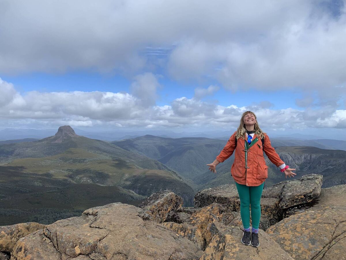 Holly at Cradle Mountain, Tasmania Holly at Cradle Mountain, Tasmania