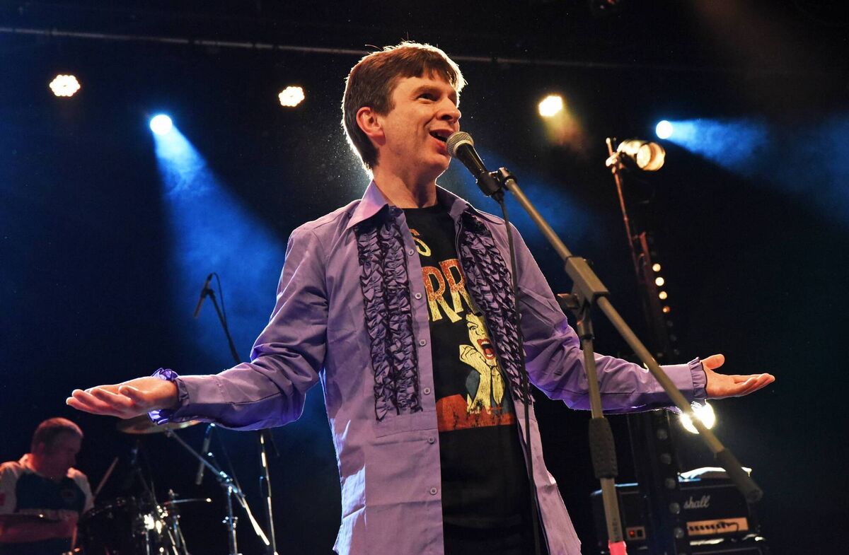 Niall O'Flaherty of The Sultans of Ping. Picture: Siobhán Russell. Niall O'Flaherty of The Sultans of Ping. Picture: Siobhán Russell.