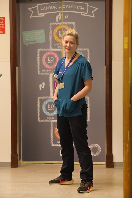 Lorna Killick, midwife, at the National Maternity Hospital Holles St. Dublin. Photograph: Moya Nolan Lorna Killick, midwife, at the National Maternity Hospital Holles St. Dublin. Photograph: Moya Nolan