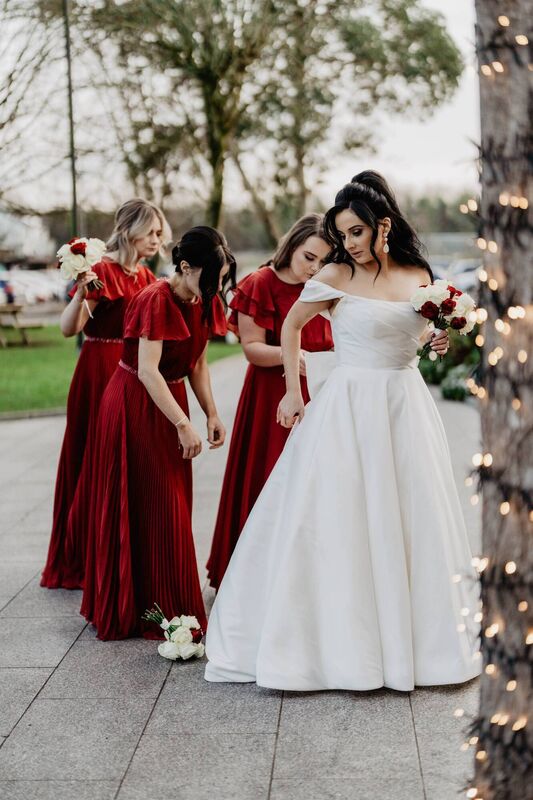 Caroline O'Sullivan with Mairead O'Sullivan, Jessica Dunphy and Emer O'Connor.