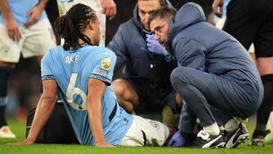 <p>Nathan Ake will miss up to 11 weeks with a foot injury (Martin Rickett/PA)</p>