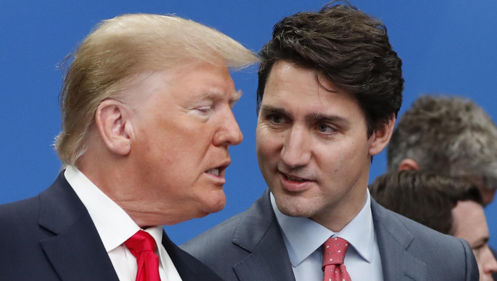 Canadian Riders Trump Trump says Canada 'ripping us off for years' as new round of tariffs ...